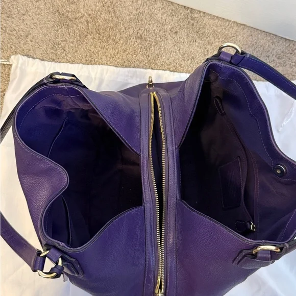 Coach Purple Bag - Picture 5 of 6